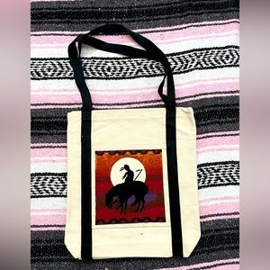 Native canvas tote bag